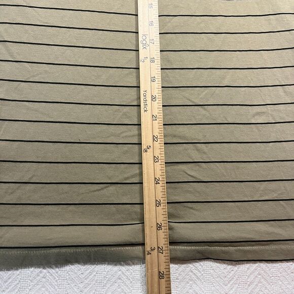 Outerknown T Shirt Men L Green Black Khaki Striped Spellout Outdoors Hiking SPOT - Picture 7 of 13